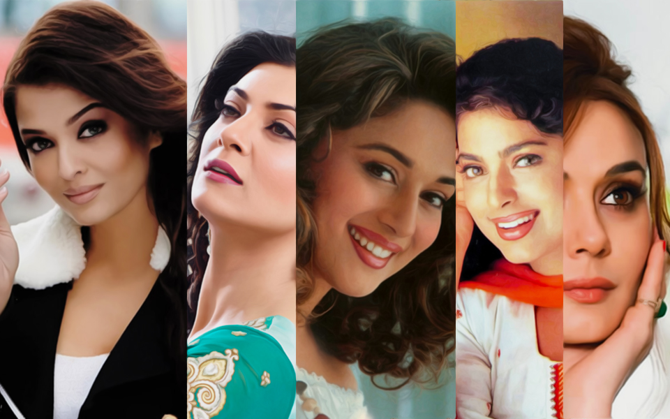 Bollywood princesses from 90s