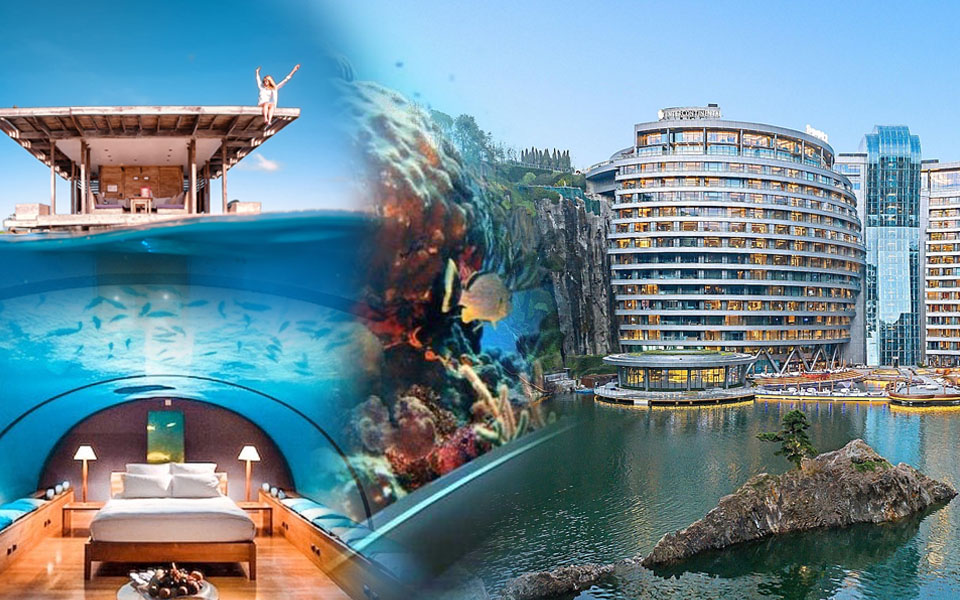 Worlds under sea hotels
